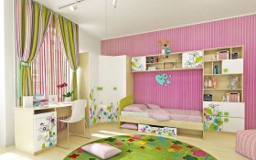 Детская комната Флёр (Белый/корпус Клен) в Солнечном - solnechnyj.katalogmebeli.com | фото 4