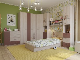 Детская комната Лимбо-1 в Солнечном - solnechnyj.katalogmebeli.com | фото 2