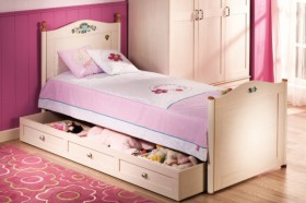 Кровать детская Балли 2-х уровневая (венге/белфорт) в Солнечном - solnechnyj.katalogmebeli.com | фото 4