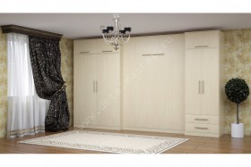 Комплект мебели со шкаф-кроватью трансформер Ратмир в Солнечном - solnechnyj.katalogmebeli.com | фото 2