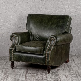 Кресло кожаное Лофт Аристократ (ширина 1070 мм) в Солнечном - solnechnyj.katalogmebeli.com | фото