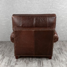 Кресло кожаное Лофт Аристократ (ширина 1100 мм) в Солнечном - solnechnyj.katalogmebeli.com | фото 7