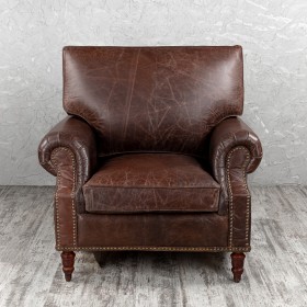 Кресло кожаное Лофт Аристократ (ширина 1100 мм) в Солнечном - solnechnyj.katalogmebeli.com | фото 8