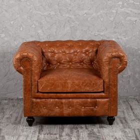 Кресло кожаное Лофт Честер (кожа буйвола) в Солнечном - solnechnyj.katalogmebeli.com | фото 7