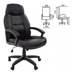 Кресло офисное BRABIX Formula EX-537 (черный) в Солнечном - solnechnyj.katalogmebeli.com | фото