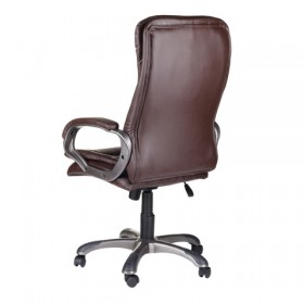 Кресло офисное BRABIX Omega EX-589 (коричневое) в Солнечном - solnechnyj.katalogmebeli.com | фото 3