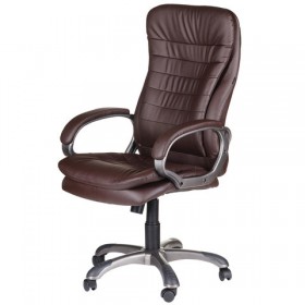 Кресло офисное BRABIX Omega EX-589 (коричневое) в Солнечном - solnechnyj.katalogmebeli.com | фото 4