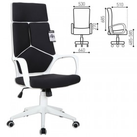 Кресло офисное BRABIX Prime EX-515 (черная ткань) в Солнечном - solnechnyj.katalogmebeli.com | фото