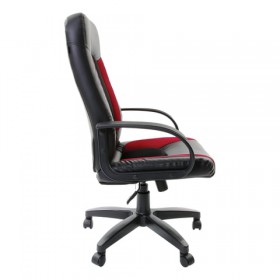 Кресло офисное BRABIX Strike EX-525 (черно-красный) в Солнечном - solnechnyj.katalogmebeli.com | фото 4