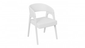 Кресло «Техас 1» (Белый матовый/Экокожа Белый №66) в Солнечном - solnechnyj.katalogmebeli.com | фото