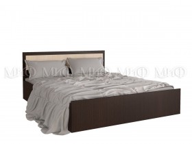 Кровать 1,4 Фиеста (Венге/Дуб беленый) в Солнечном - solnechnyj.katalogmebeli.com | фото