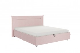 Кровать 1,6 Альба (Нежно-розовый велюр/под-мех) в Солнечном - solnechnyj.katalogmebeli.com | фото