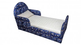 Кровать детская Соня (Печать Панда синий., 1 категория) в Солнечном - solnechnyj.katalogmebeli.com | фото