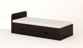 Кровать с ящиками 900 (Венге) в Солнечном - solnechnyj.katalogmebeli.com | фото 1