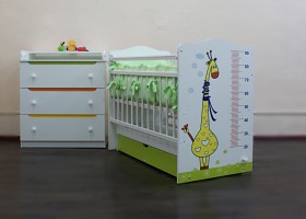 Кроватка детская Жираф в Солнечном - solnechnyj.katalogmebeli.com | фото 2