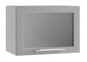 Лофт ПГС 500 шкаф верхний горизонтальный со стеклом Дуб майский в Солнечном - solnechnyj.katalogmebeli.com | фото