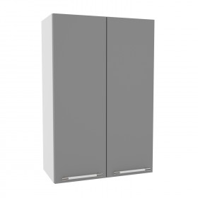 Лофт ВП 600 шкаф верхний высокий (Дуб бурый/корпус Серый) в Солнечном - solnechnyj.katalogmebeli.com | фото