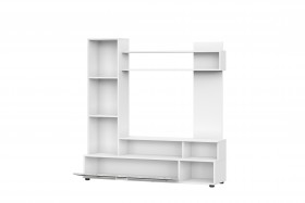 Мебель для гостиной "МГС 9" Белый / Цемент светлый в Солнечном - solnechnyj.katalogmebeli.com | фото 3