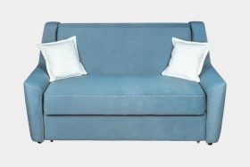 Мини-диван "Криспи" с 2-мя подушками в Солнечном - solnechnyj.katalogmebeli.com | фото 1
