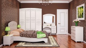 Модульная спальня Каролина в Солнечном - solnechnyj.katalogmebeli.com | фото