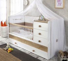 NATURA BABY Детская кровать-трансформер 20.31.1015.00 в Солнечном - solnechnyj.katalogmebeli.com | фото