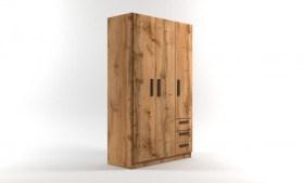 Шкаф 3-х створчатый с ящиками Шервуд (Дуб Вотан) в Солнечном - solnechnyj.katalogmebeli.com | фото