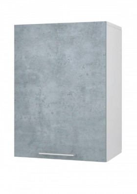Шкаф 45 с фасадом Лофт (Камень Оленна/Белый) в Солнечном - solnechnyj.katalogmebeli.com | фото