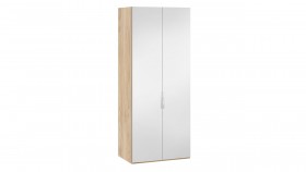 Шкаф для одежды с 2 зеркальными дверями «Эмбер» Яблоня Беллуно в Солнечном - solnechnyj.katalogmebeli.com | фото