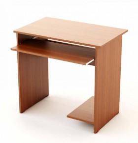 Компьютерный стол Малый упрощённый (Беленый дуб) в Солнечном - solnechnyj.katalogmebeli.com | фото 2