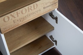 Стол с ящиками «Оксфорд» (Ривьера/Белый с рисунком) в Солнечном - solnechnyj.katalogmebeli.com | фото 10