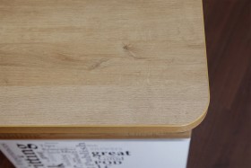 Стол с ящиками «Оксфорд» (Ривьера/Белый с рисунком) в Солнечном - solnechnyj.katalogmebeli.com | фото 12